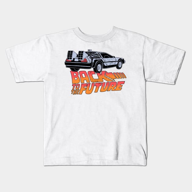 Back to the Future Kids T-Shirt by sspicejewels